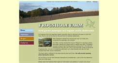 Desktop Screenshot of frogsholefarm.com